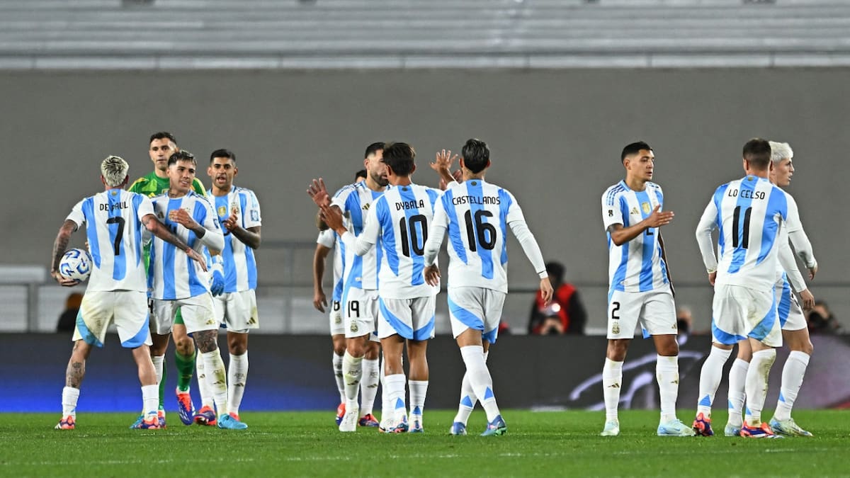 Selección Argentina. Foto: Reuters.