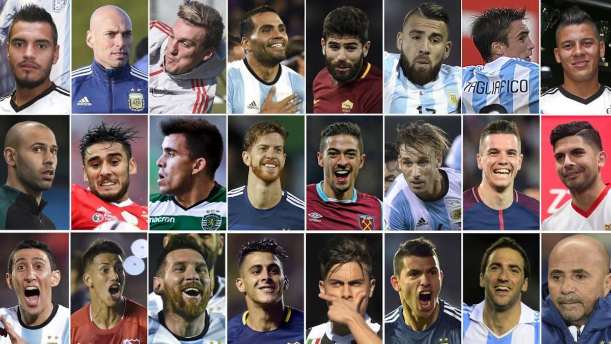 Selección Argentina: el 1x1 de los 23 convocados al Mundial de Rusia