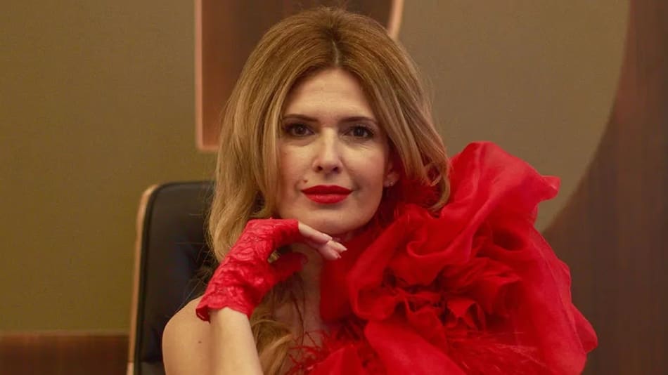 Isabel Macedo como Delfina. Fuente: X