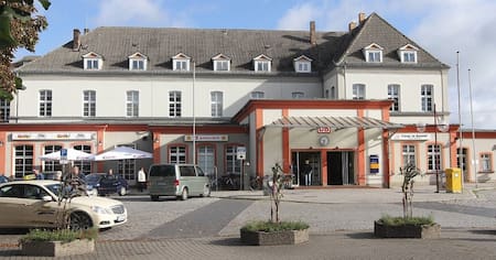 Estación en Neubrandenburg. Foto: Bild