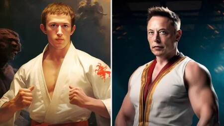 Millonarios convertidos en boxeadores. Foto Xataka