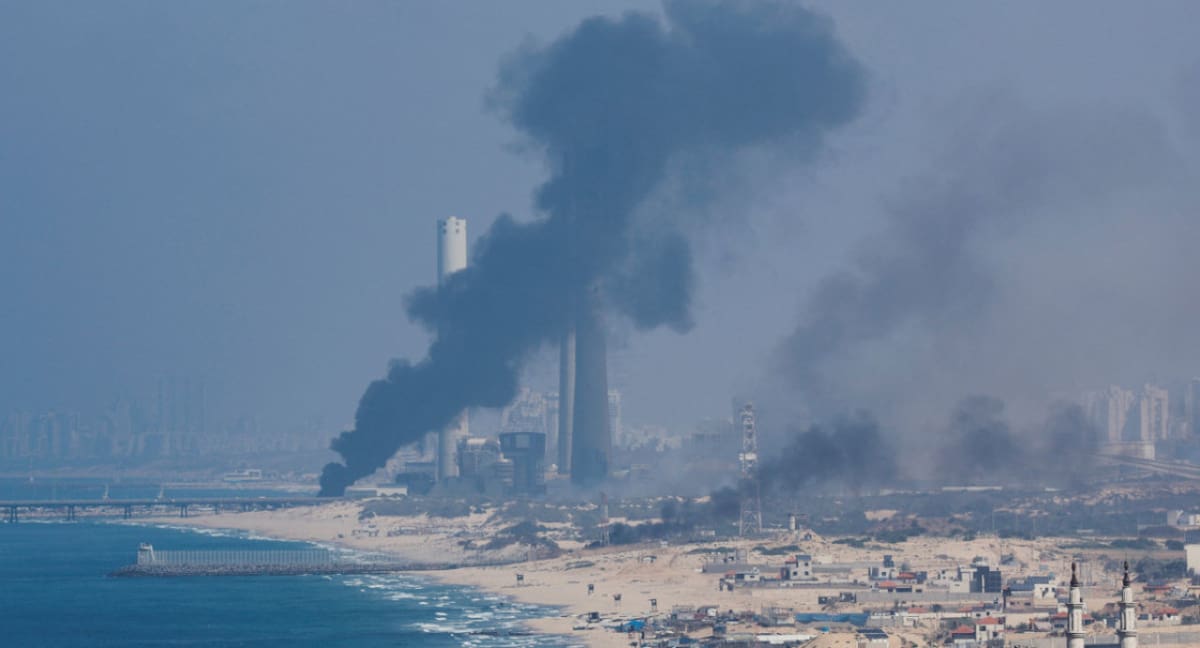 Ataque de Hamás en Israel. Foto: Reuters