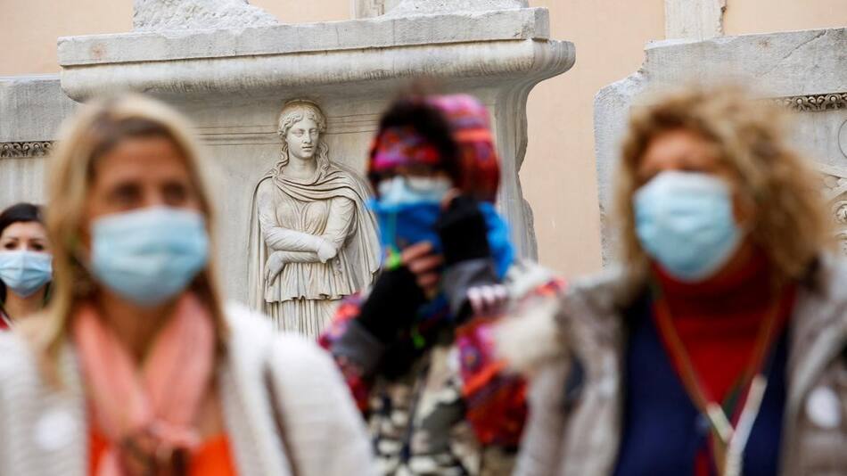 Coronavirus en Italia, pandemia. Reuters.