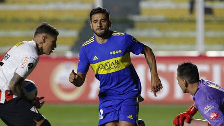 Toto Salvio, Boca vs Always Ready, Copa Libertadores. Foto: Reuters.