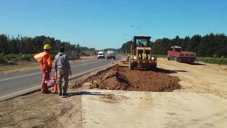 Ruta 58 - obra en construcción