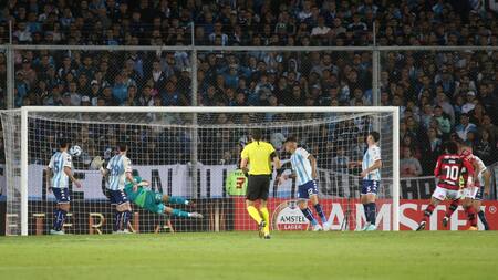 Racing vs Flamengo, Copa Libertadores. Foto: NA