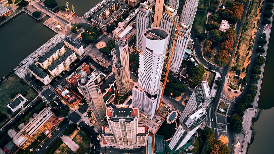 La Torre Alvear, el edificio más alto de Argentina.