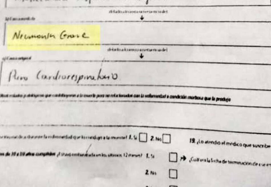Coronavirus, Argentina, geriátrico, certificado falso
