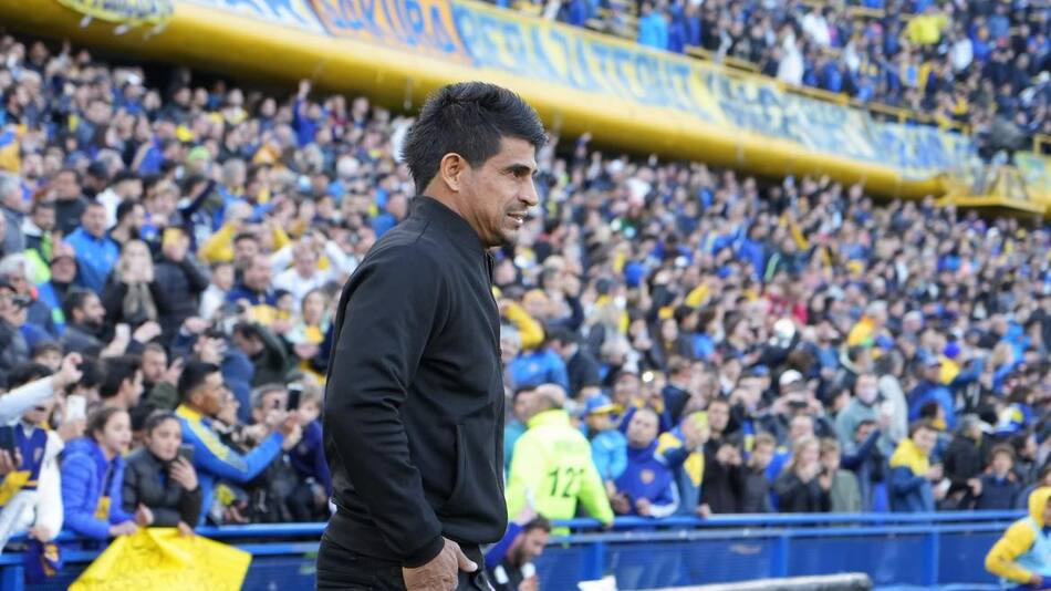 Hugo Ibarra, el técnico de Boca. Foto: NA.