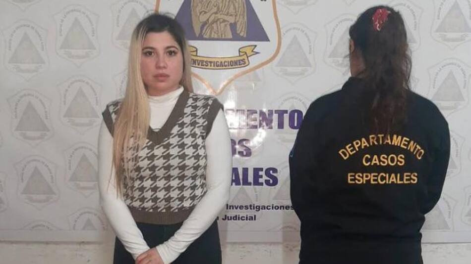 Detención de Quimey Kaiane Gazal, una de las mujeres más buscadas del pais