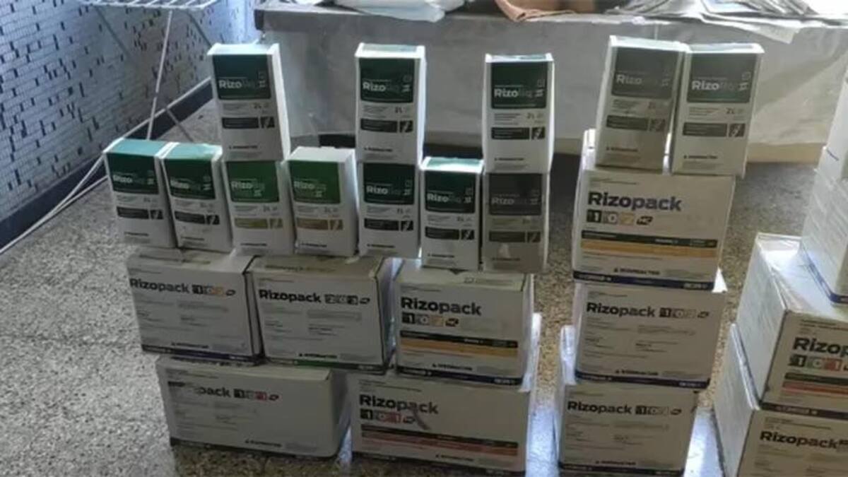 Desbarataron una banda que falsificaba agroquímicos. Foto: la Policía Federal Argentina (PFA)