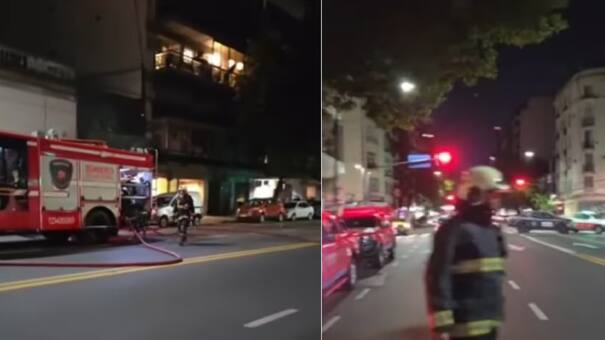 Incendio fatal en un edificio de Palermo: una mujer murió, hubo heridos y decenas de evacuados