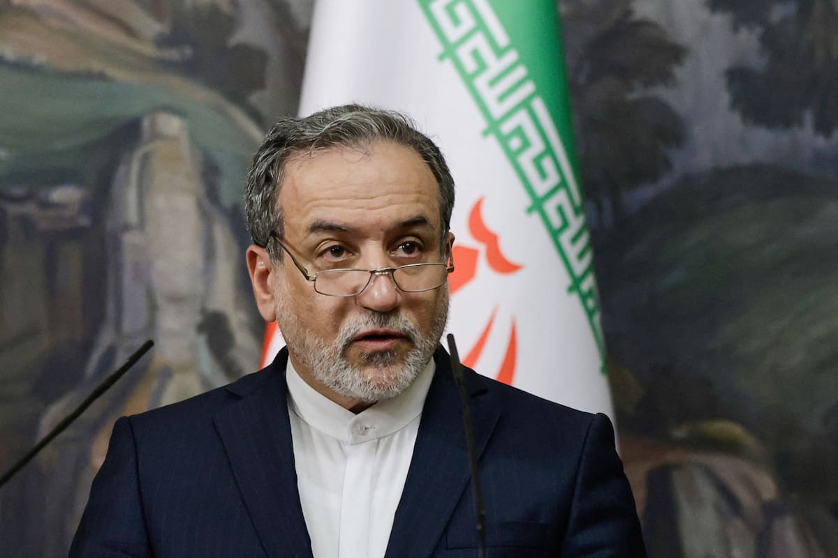 Abás Araqchí, ministro de Exteriores de Irán. Foto: REUTERS/Tatyana Makeyeva.