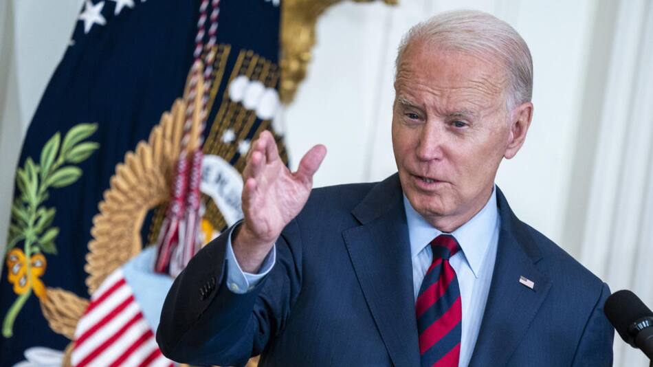 Joe Biden, presidente de Estados Unidos. Foto: EFE.