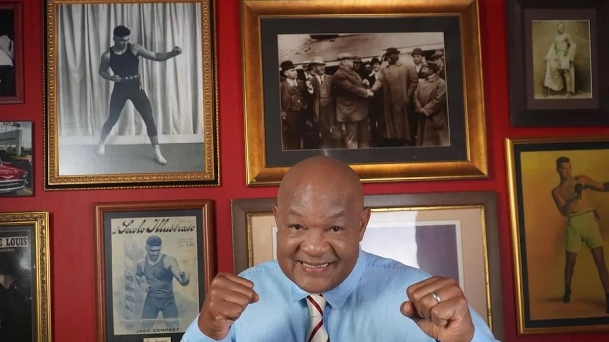 Murió George Foreman, leyenda del boxeo e histórico rival de Muhammad Ali