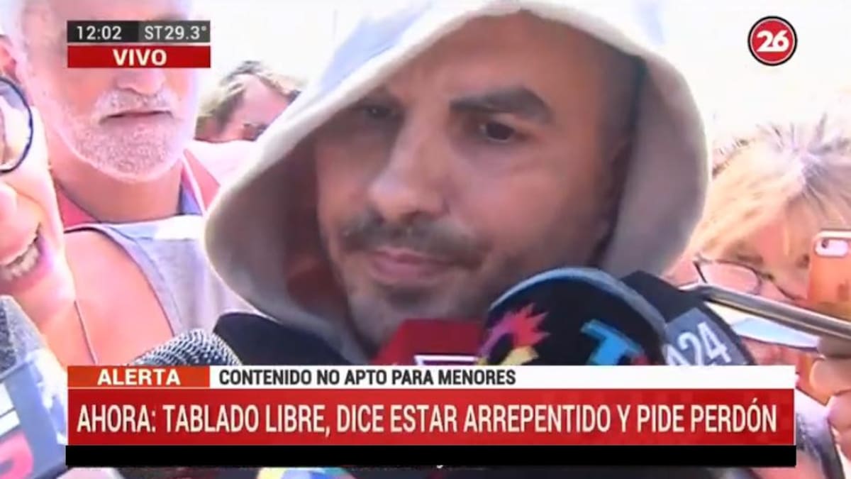 Liberación de Fabián Tablado, Canal 26