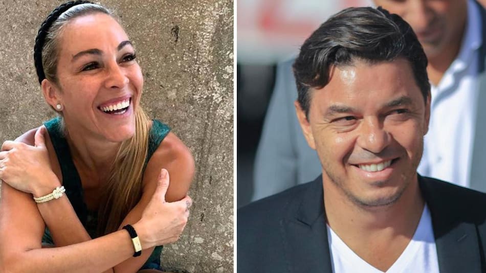 Geraldine La Rosa y Marcelo Gallardo