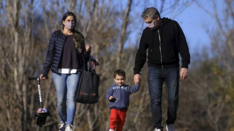 Familia porteña, foto NA