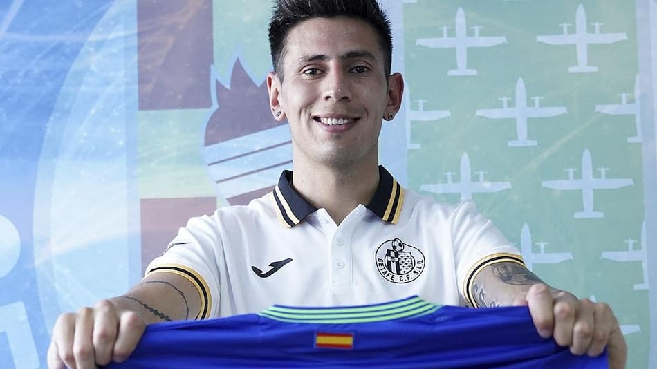 Fabrizio Angileri. Foto Twitter @GetafeCF.