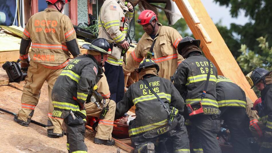 Derrumbe de un edificio en Washington