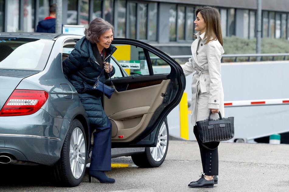 Las reinas Letizia y Sofía