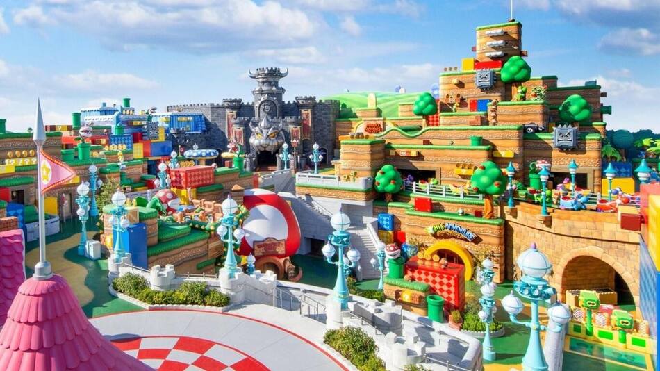 Nuevo parque temático de Super Nintendo en Universal de EE.UU.