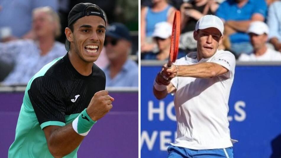 Francisco Cerúndolo y "Peque" Schwartzman. Fotos: redes sociales.