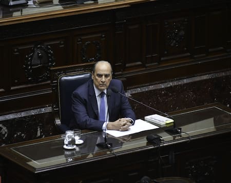 Informe de gestión de Guillermo Francos en Diputados. Foto: NA.