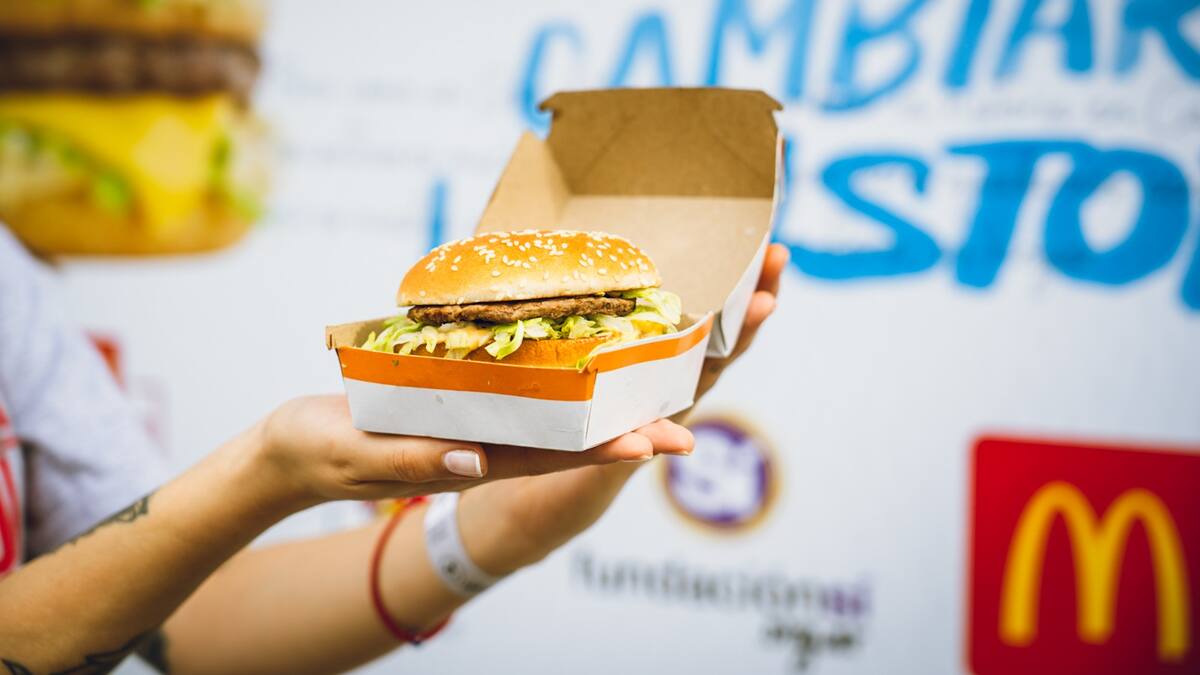 Big Mac en el Gran Día de McDonald's