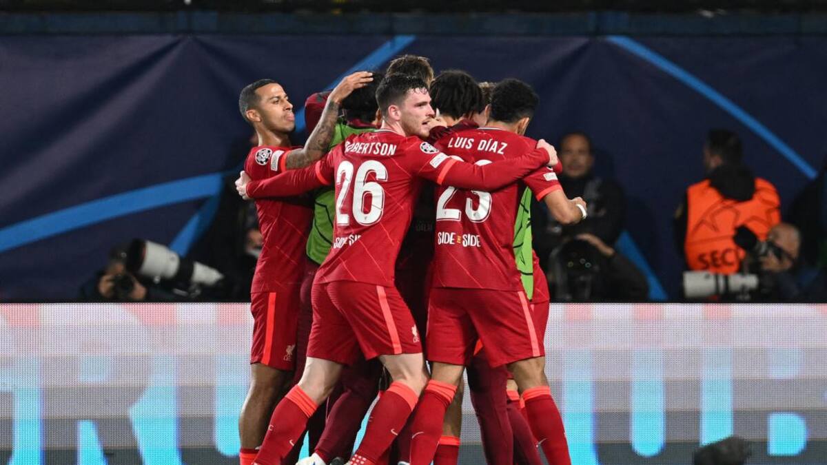 Champions League, Villarreal vs. Liverpool. Foto: AFP.
