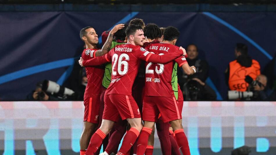 Champions League, Villarreal vs. Liverpool. Foto: AFP.