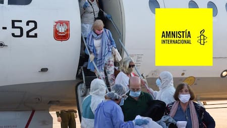 Argentinos varados por coronavirus, Amnistía Internacional, NA