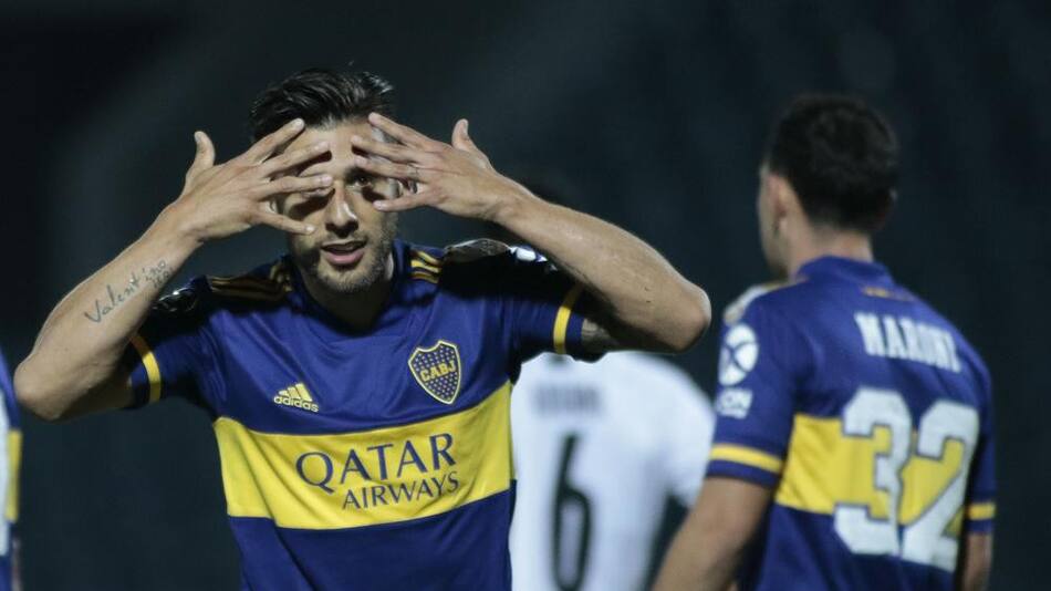 Copa Libertadores, festejo de Boca ante Libertad, Salvio, NA