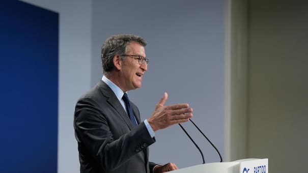 Feijóo arremetió contra Pedro Sánchez: lo invitó a "dimitir", aunque afirmó que le falta "dignidad" para hacerlo