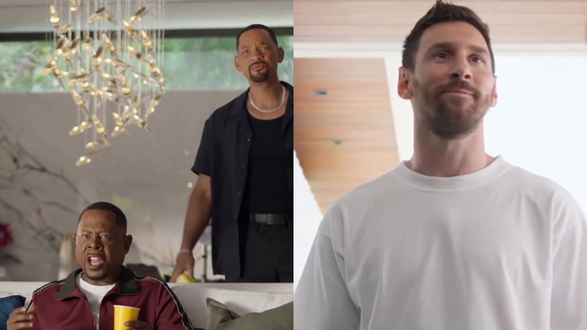 Nueva estrella de Hollywood: Messi apareció en el adelanto de "Bad Boys" con Will Smith y Martin Lawrence