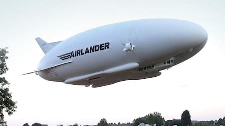 Airlander 10 - Transporte volador más grande del mundo