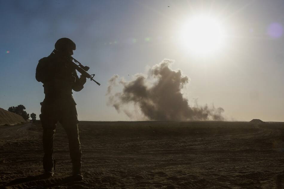 Soldados israelíes. Foto: Reuters.