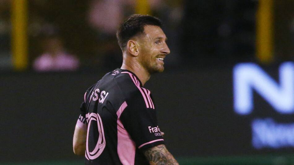Lionel Messi, el 10 del Inter Miami. Foto: Reuters