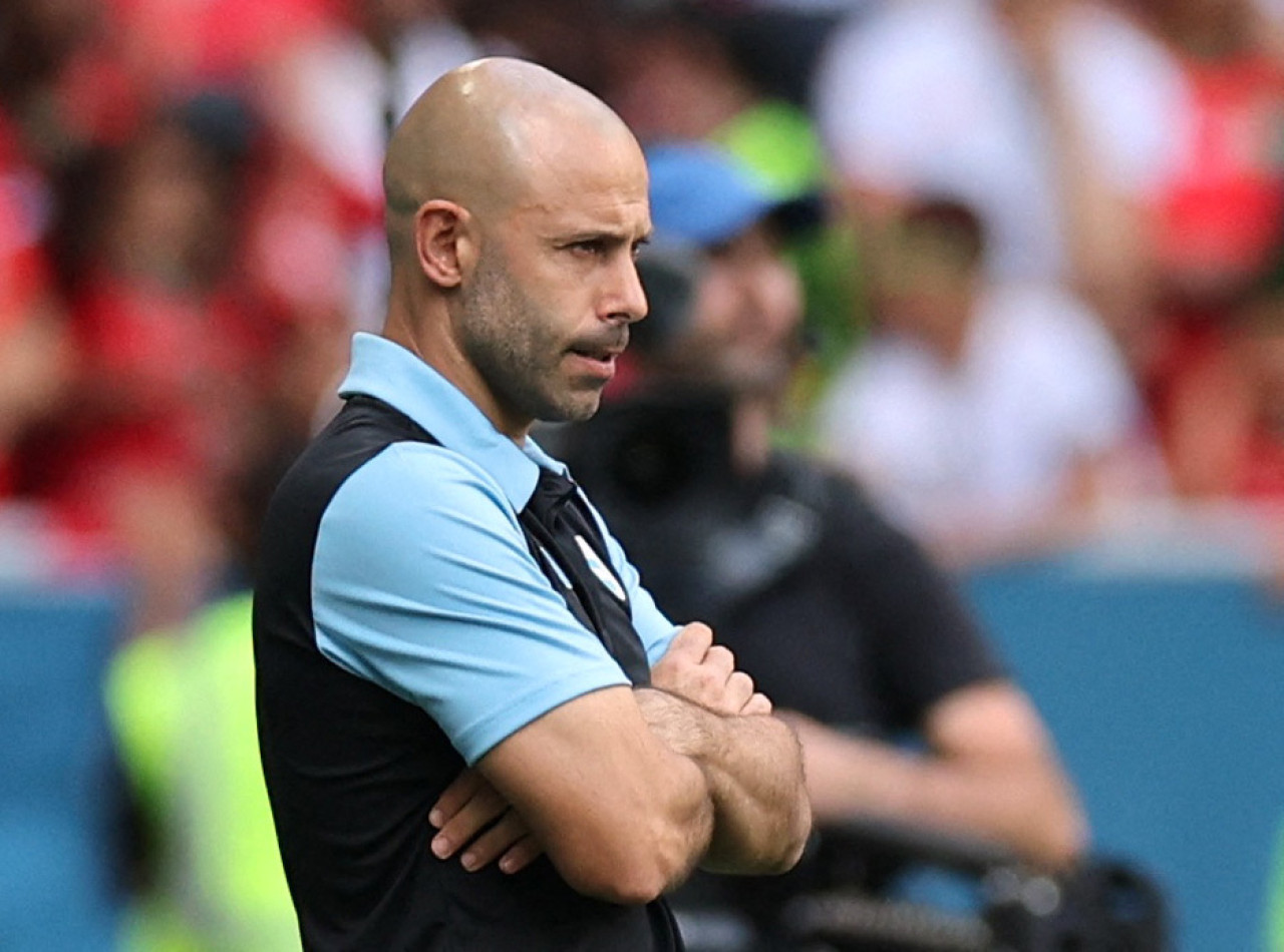 Javier Mascherano, entrenador de la Selección en los JJOO. Foto: Reuters.