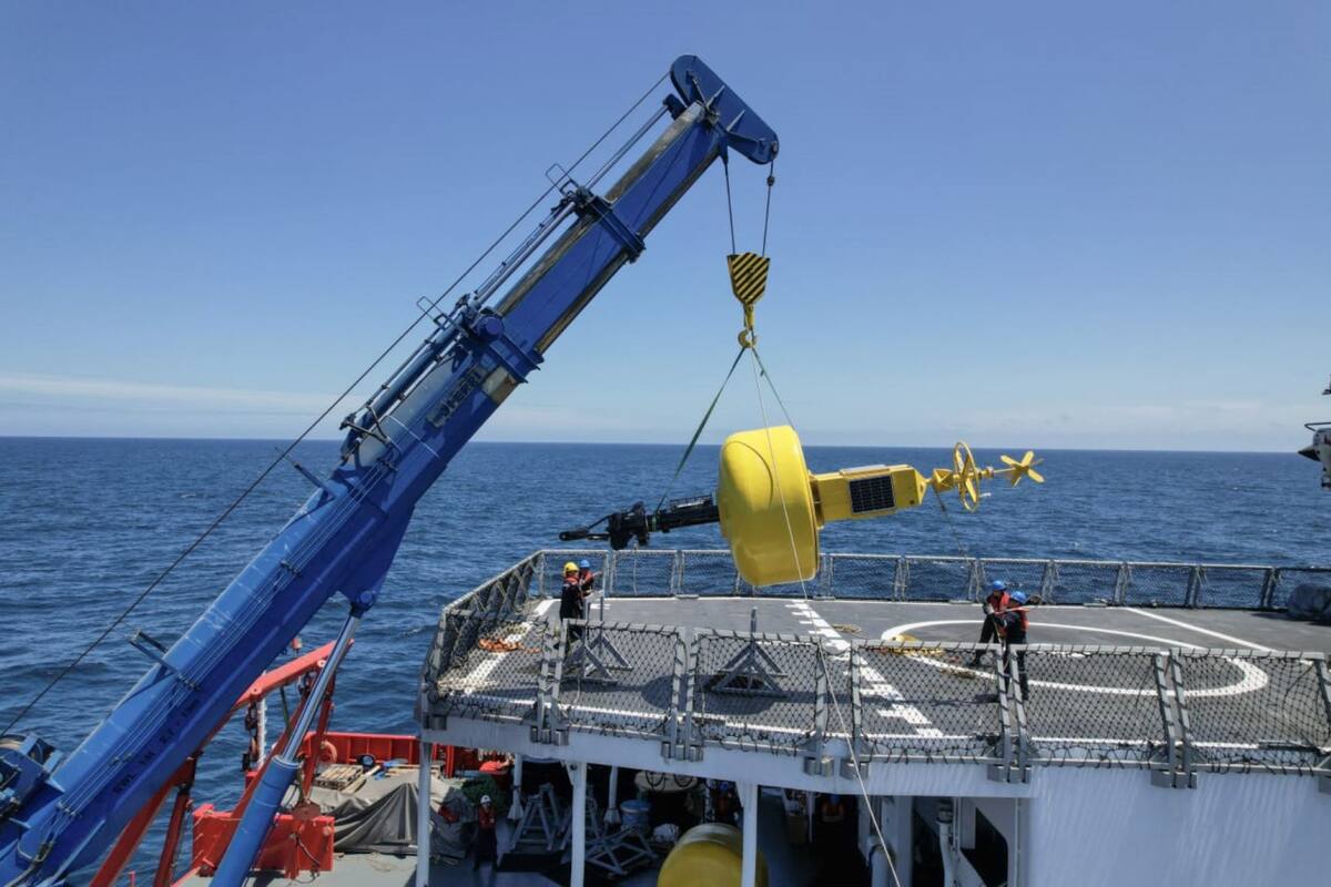 Perú instala de dos boyas oceanográficas. Foto: @TReporta