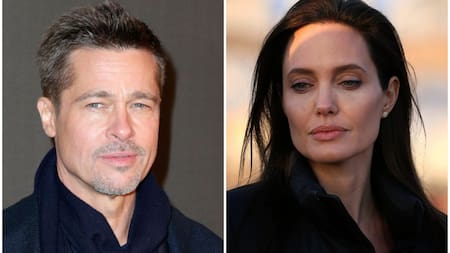 Brad Pitt y Angelina Jolie. Fotos: NA.