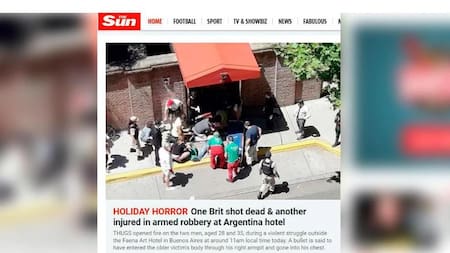 Medios internacionales sobre ataque de motochorros en el Faena