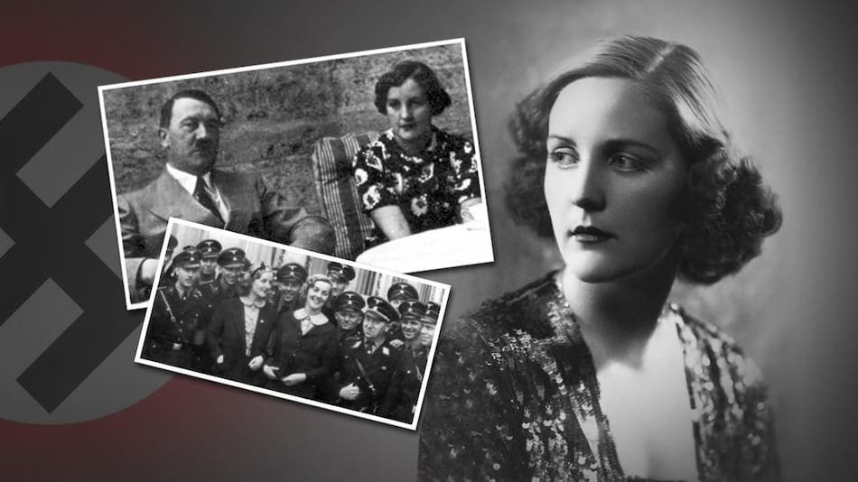 Unity Mitford y Adolf Hitler