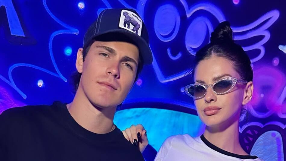 Marcos Ginocchio y la China Suárez. Foto: Instagram.