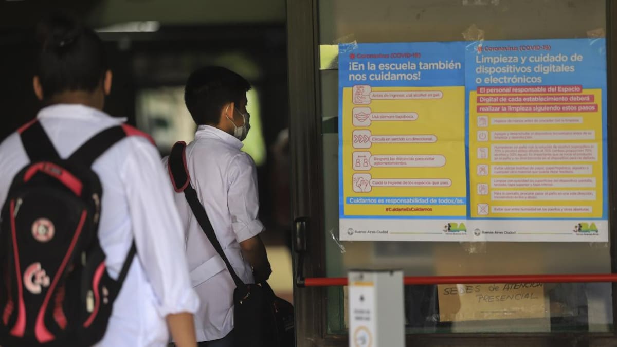 Clases presenciales en tiempos de pandemia de coronavirus, AGENCIA NA