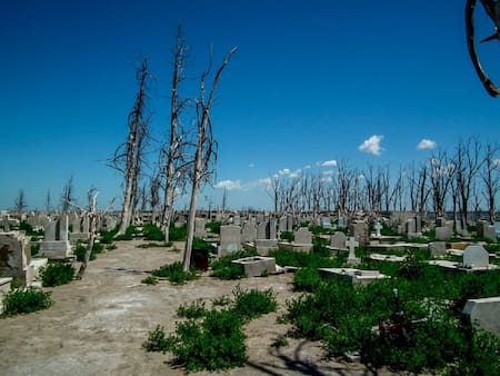 Cementerio de Carhué. Foto: gentileza Termas de Carhué