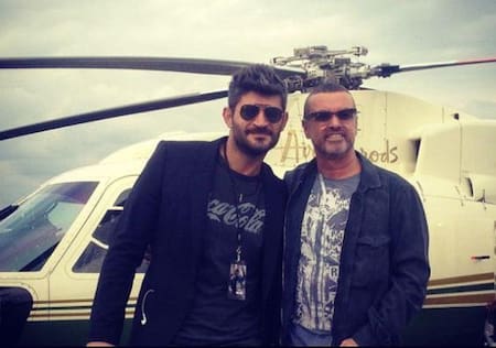 George Michael y Fadi Fawaz