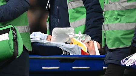 Lesión de Rodrigo Bentancur. Foto: Reuters