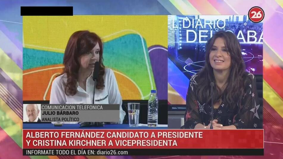 Cristina Kirchner anuncio de candidatura - Análisis de Julio Bárbaro Canal 26