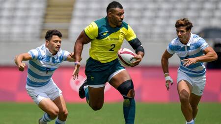 Argentina Vs. Australia, Rugby Seven, EFE